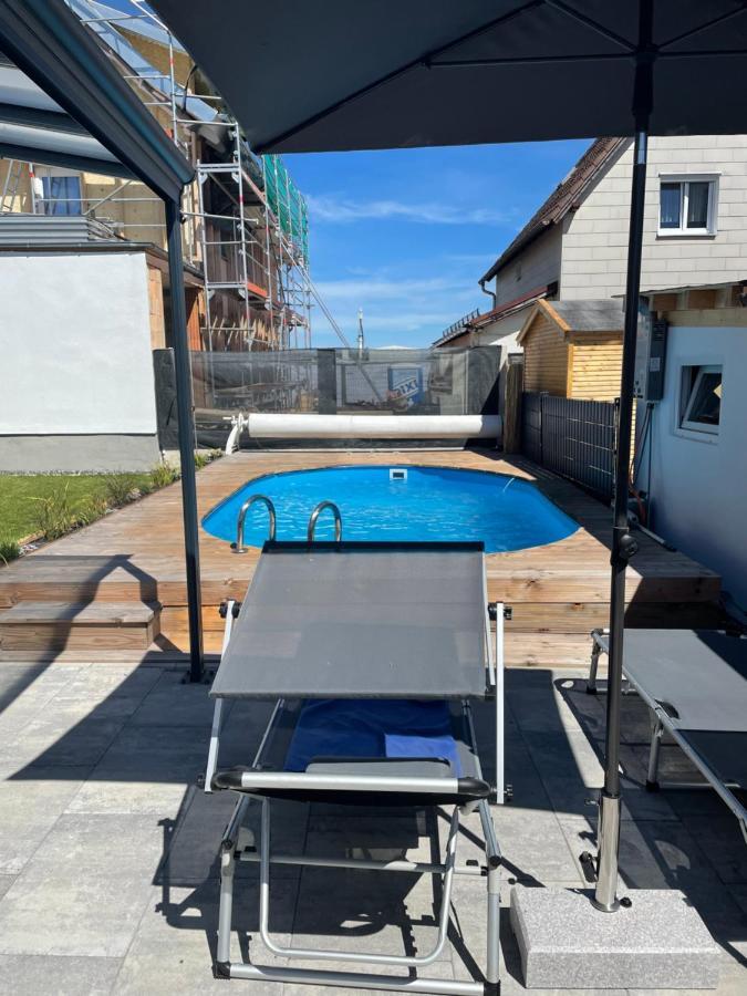 #3 Bequemes Zimmer Mit Pool Und Garten Memmingen Exterior foto